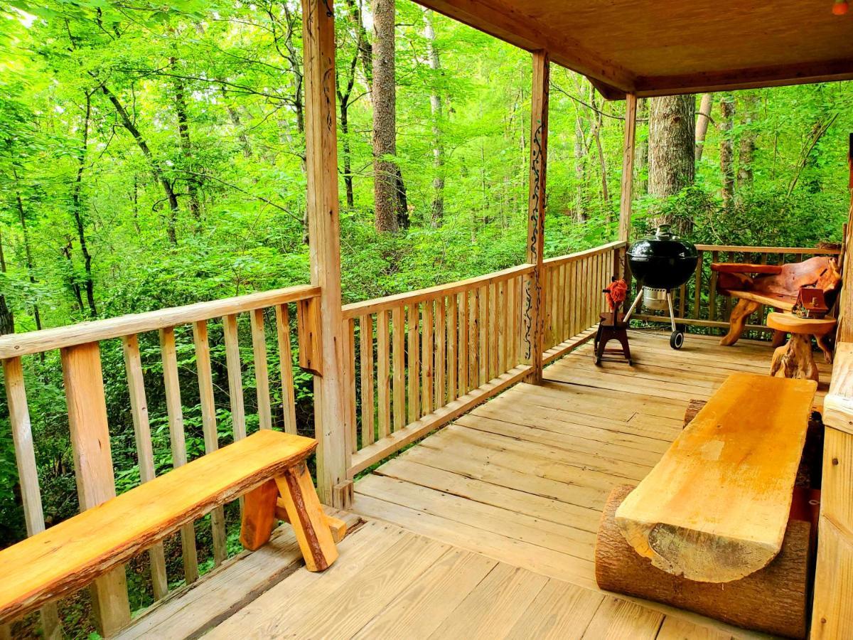 Lil' Log At Hearthstone Cabins And Camping - Pet Friendly Helen Exterior foto